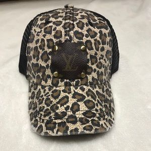 COPY - Leopard Black w/Repurposed Louis Vuitton P…